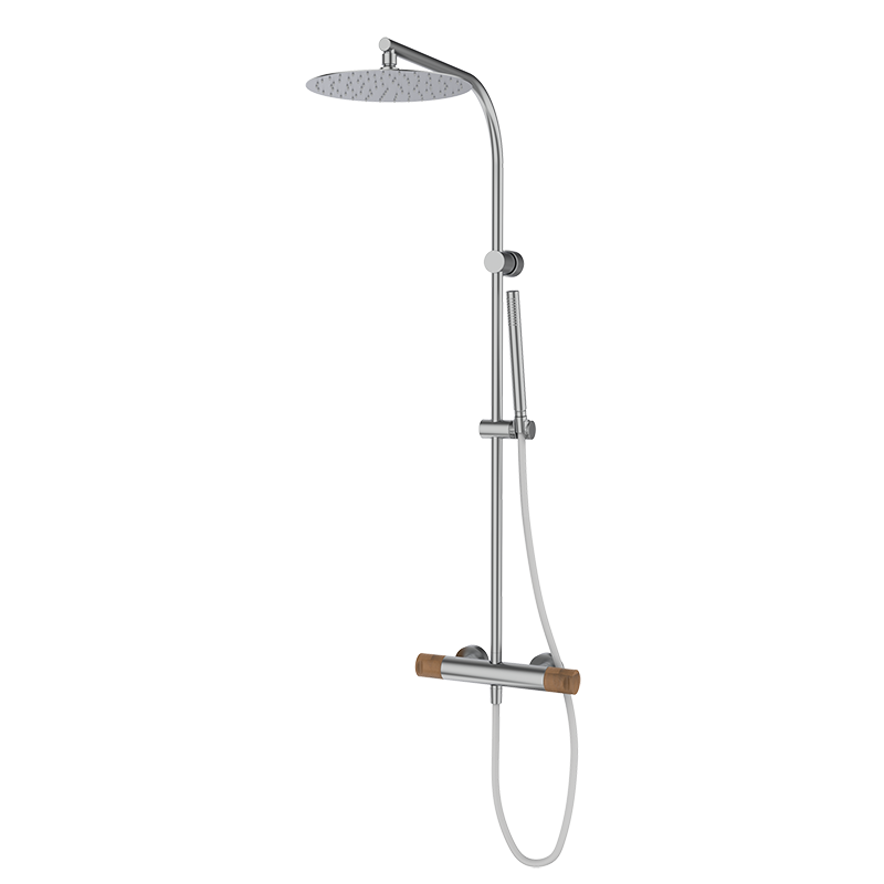 90425938 PREMIUM INOX душ термостатический с колонкой Inox-Arce GRB MIXERS 