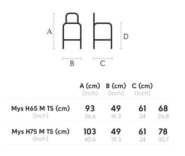 Мягкий стул с подставкой для ног Midj Mys ARCH-00108398 - Вид №2