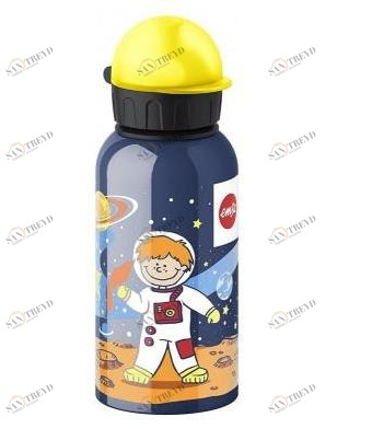 Термофляжка детская синяя с желтым 0,4 л "Астронавт" EMSA ДИЗАЙНЕРСКИЕ 00-3951775 Синий 