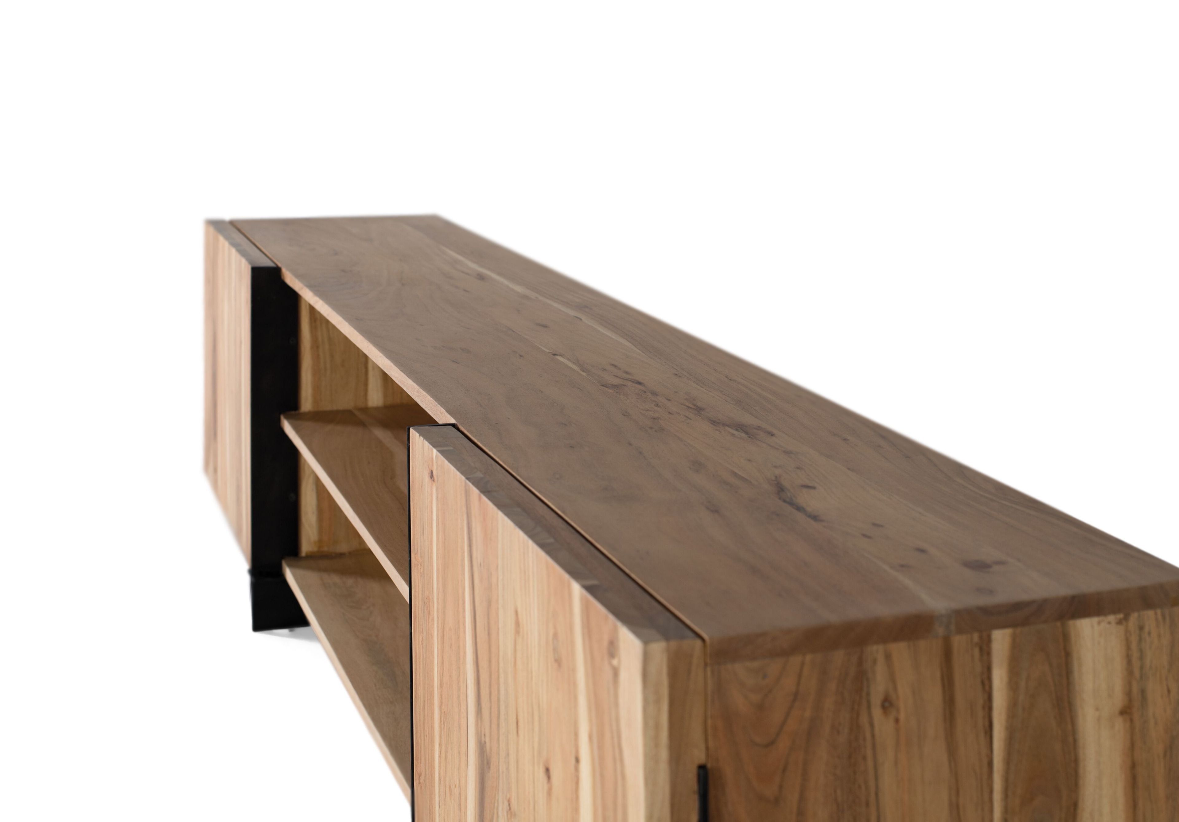 Низкий ТВ-шкаф в акации Giner y Colomer 1648 ARCH-00020770 - Вид №1