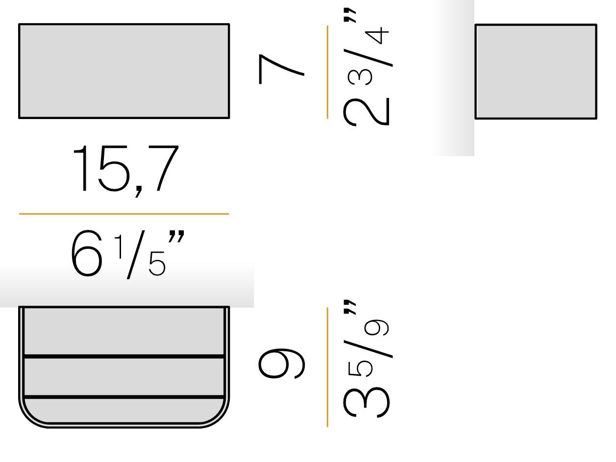Алюминиевый светодиодный настенный светильник Panzeri Toy R ARCH-00120775 - Вид №8