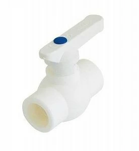 Кран шаровый KALDE D40 с рычагом белый