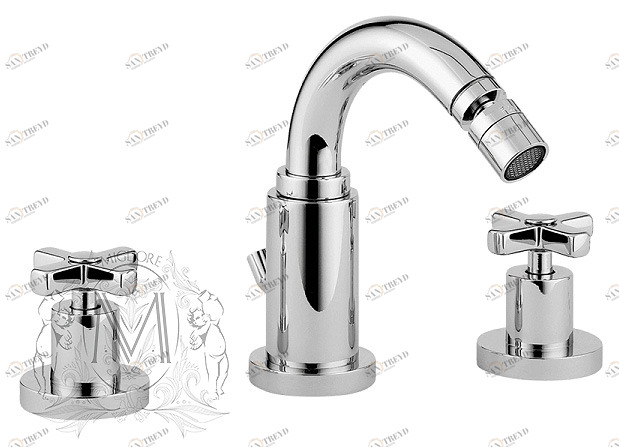 Cмеситель MIGLIORE Naxos ML.NAX-7625 для биде на 3 отверстия ML.NAX-7625.CR