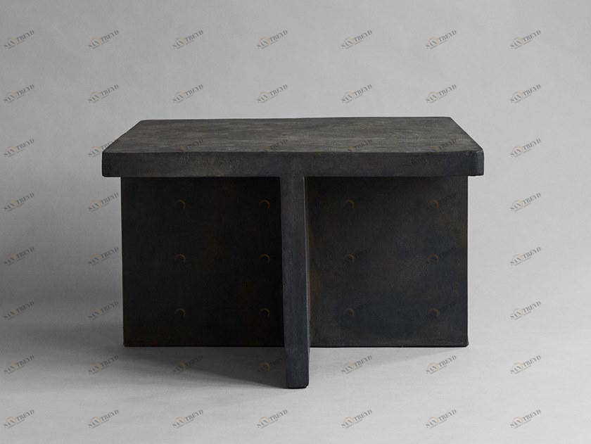 101 Copenhagen Квадратный журнальный столик из фибробетона Brutus 201007