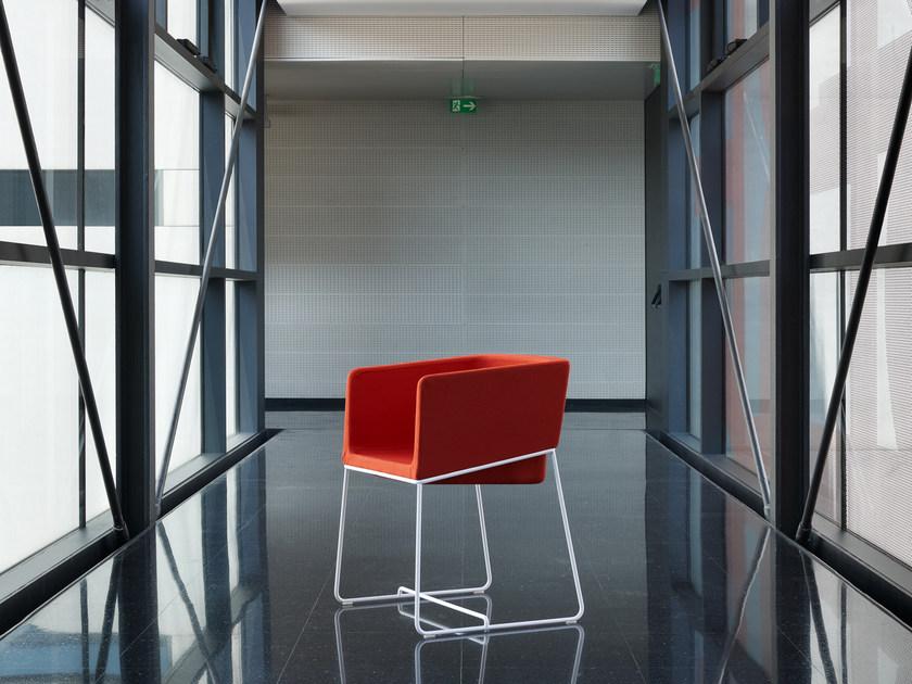 ROSSIN Санный стул с подлокотниками Tonic metal sun-id-1402062 - Вид №2