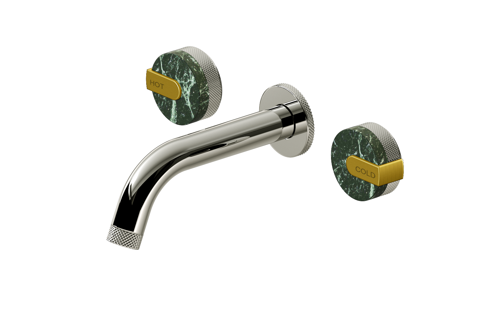 E-11530-R2MG-L1BB-PC Смеситель для умывальника из 19,1см носикем (внешняя часть) GRAFF MOD+