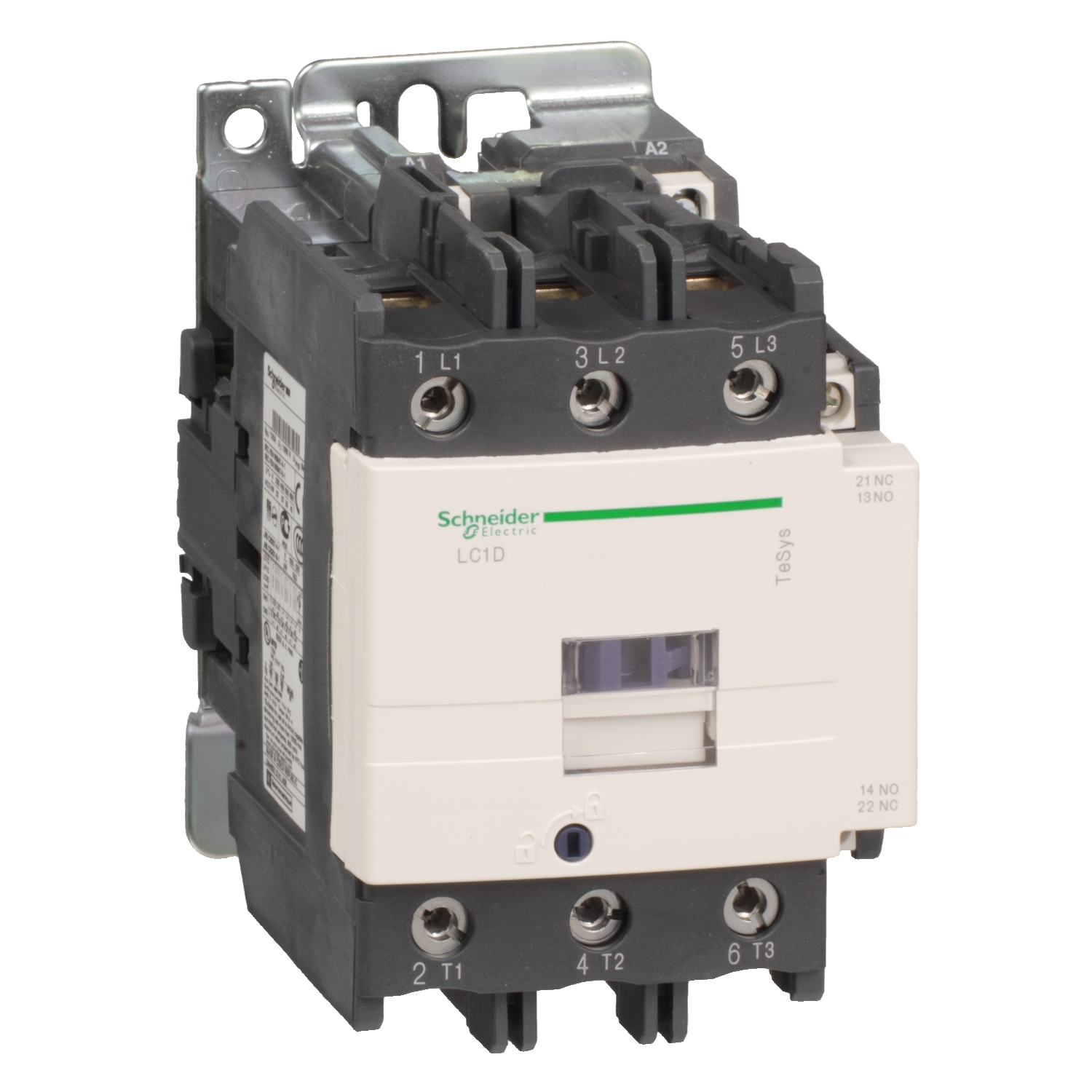 LC1D80U7 Контактор LC1D 3P 80А 440/240В AC 45кВт Schneider Electric TeSys 