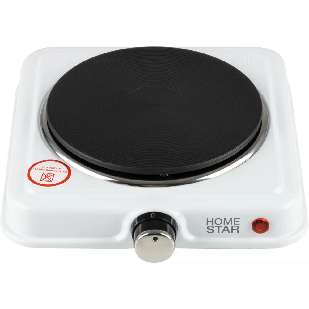 Электрическая настольная плита Homestar HS-1108 21.1 см 1 конфорка цвет белый 89342862 STLM-2184052 Santreyd  - Вид №2