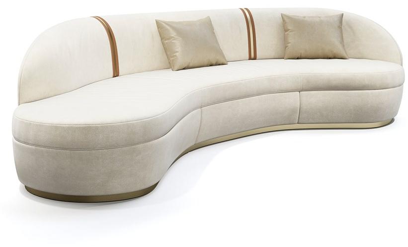Capital Collection Изогнутый диван из ткани sun-id-1471090 - Вид №2