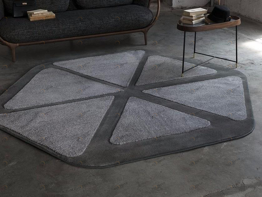 Besana Moquette Коврик ручной работы из синтетического волокна в современном стиле с геометрическими мотивами Capsule collection sun-id-1503234