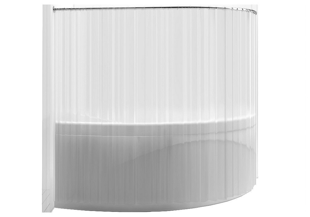 Карниз для ванны Aquanet Capri/Sarezo полукруглый 160х100 00242860 - Вид №2