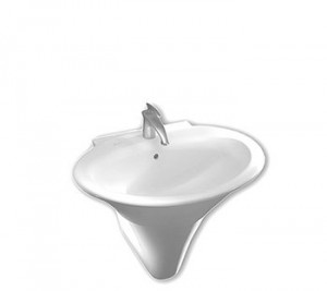 YR3701 Раковина Sculture 77 с крышкой сифона Hatria