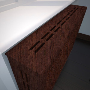 Крышка для экрана 150 см универсальная венге STELLA