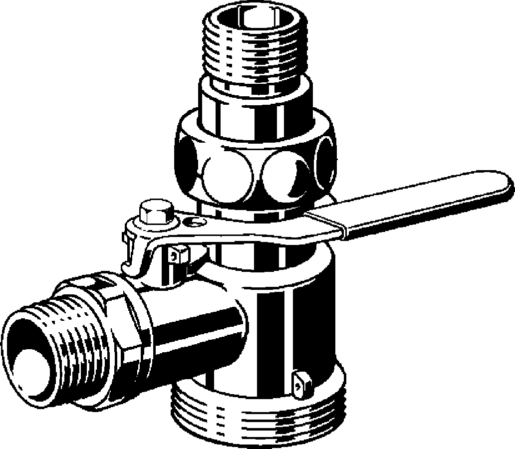 525 088 Модель G2111.1 Трубопроводные системы  Газовая арматура  Соединения для счетчика  Однотрубные газовые счетчики Santreyd  - Вид №1