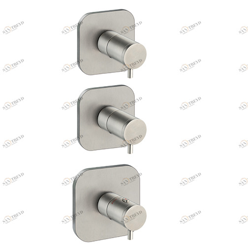 CRIXX672 Внешние части термостатического смесителя для CRICS702 Cristina Rubinetterie 