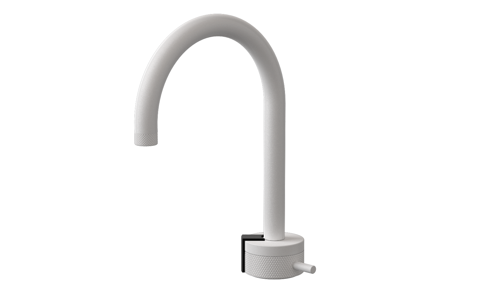 E-11502-R1WT-L2MBK-WT Однорычажный прогрессивный смеситель для раковины - излив 16см GRAFF MOD+