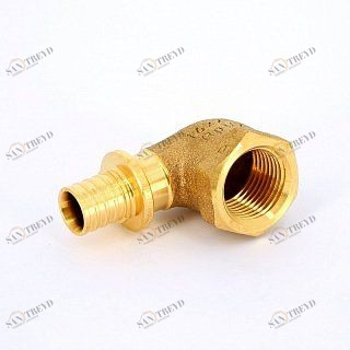 REHAU Угольник RAUTITAN 20Х3/4 ВР RX (бронза) 366097