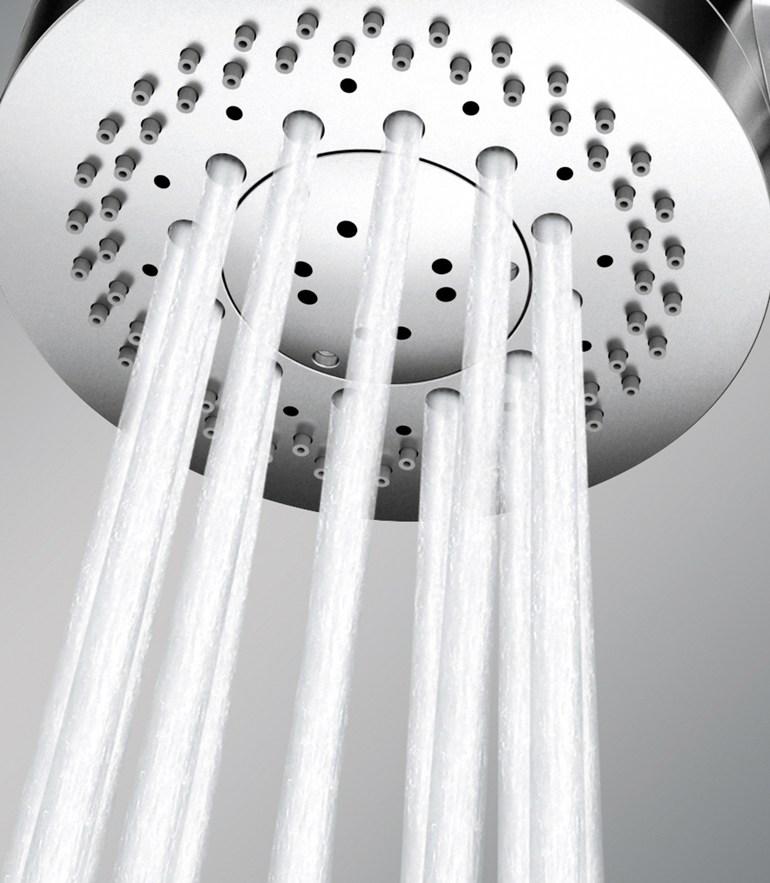 Bossini 3-х струйная душевая лейка в современном стиле Rondo H98218 - Вид №1