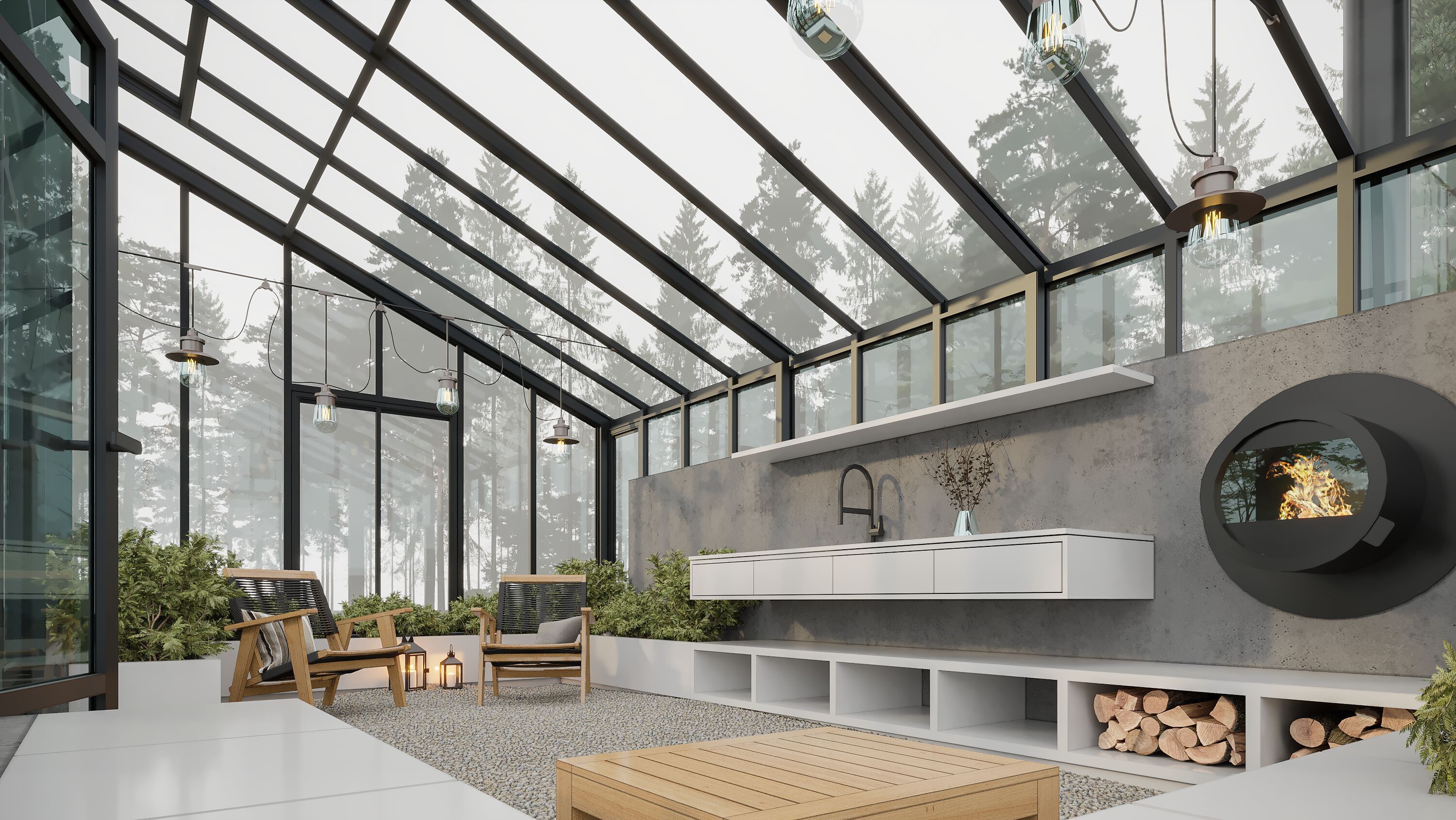 Алюминиевая Садовая теплица VANSTA Sanctuary ARCH-00146432 - Вид №4