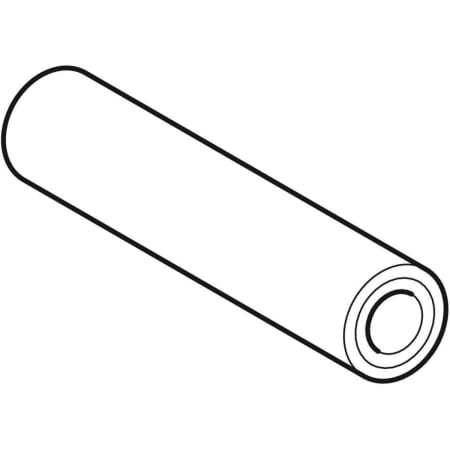 39116 Труба системы Geberit Mapress из нержавеющей стали CrNiMo, с полимерным покрытием (газ) Geberit  - Вид №1