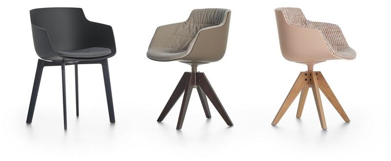 MDF Italia Стул из поликарбоната со встроенной подушкой Flow sun-id-1506267 - Вид №1