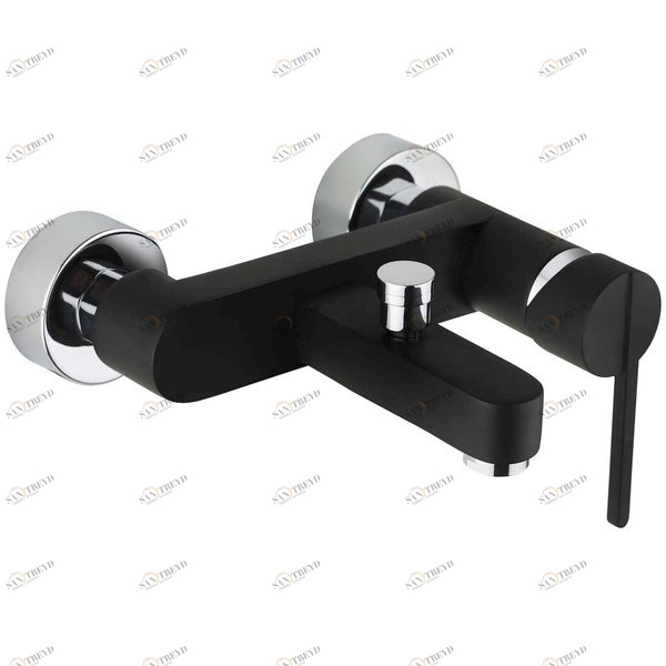 284135 Смеситель для ванны Teka Aura Bath Black Испания 