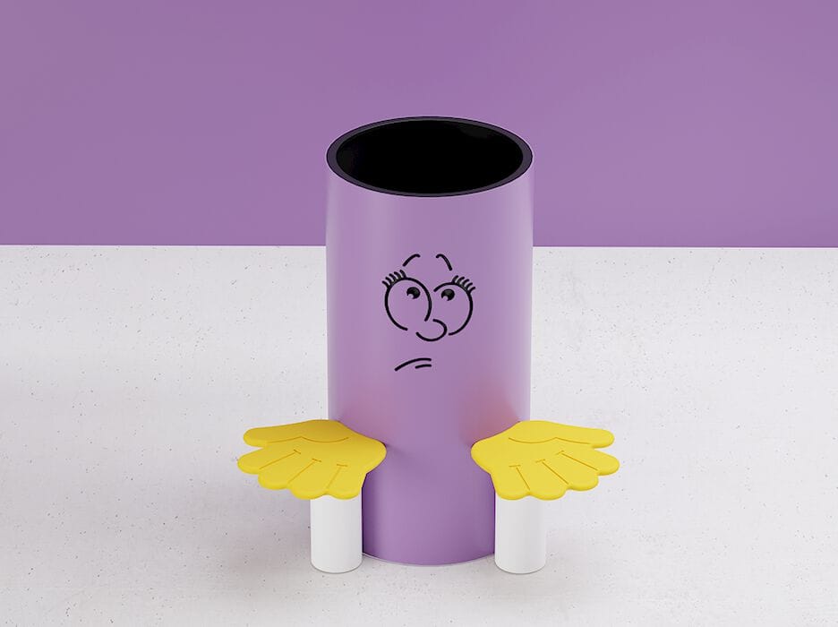 Плантатор с сиденьями для детей из оцинкованной стали DIMCAR MARTINA LA TIMIDINA ARCH-00111252