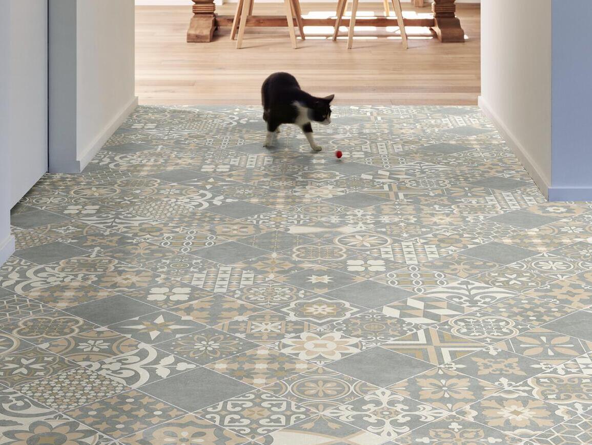 Нескользящий виниловый пол с цементным эффектом BEAUFLOR Elite ARCH-00136765