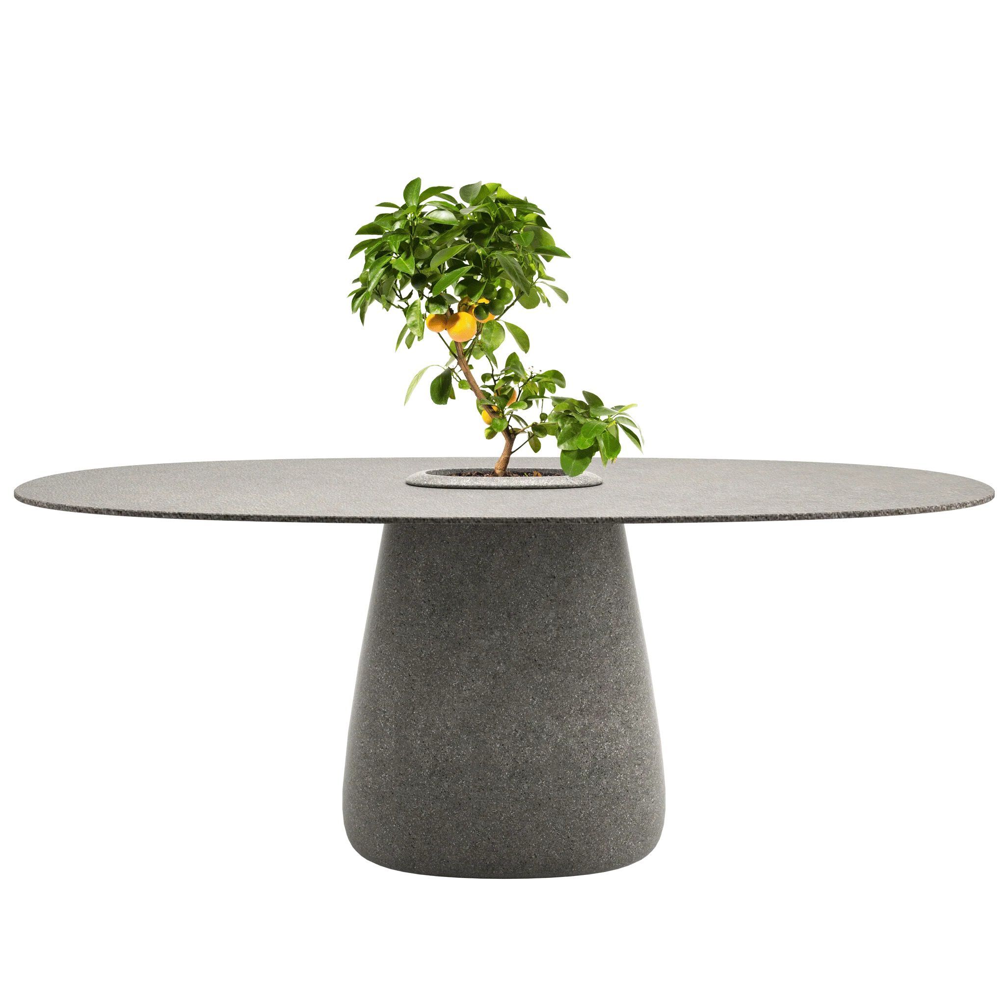 Овальный стол из ламинированной керамики Qeeboo Булыжник ARCH-00078545 - Вид №11