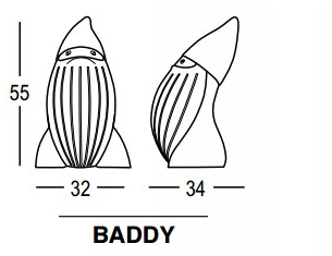Plust Светящаяся скульптура Baddy sun-id-1439240 - Вид №4