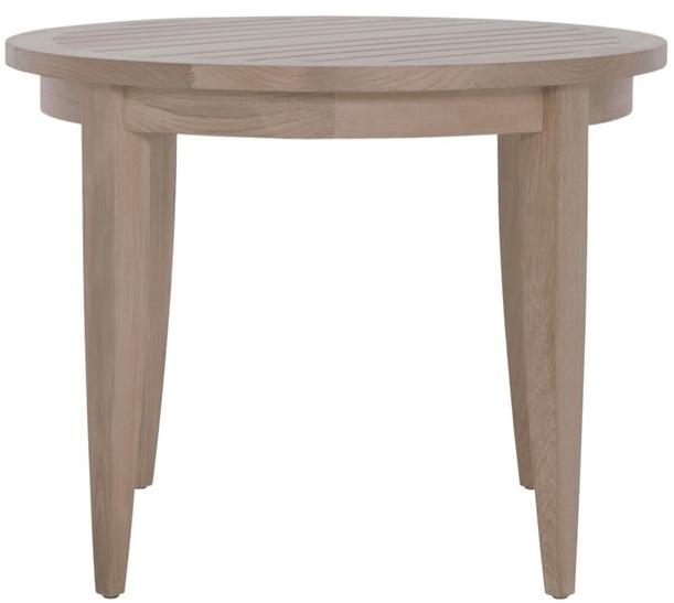 JANUS et Cie Круглый обеденный стол из тикового дерева Relais sun-id-1464129 - Вид №1