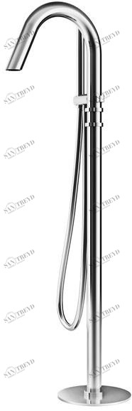 Ama Luxury Shower Напольный смеситель для ванны из нержавеющей стали с ручным душем Atlas At18500l