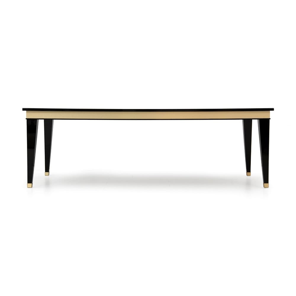 Зеркальный стеклянный обеденный стол с ящиками Formitalia Muzio ARCH-00113821 - Вид №1