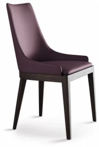 MisuraEmme Кожаное кресло с высокой спинкой Atelier