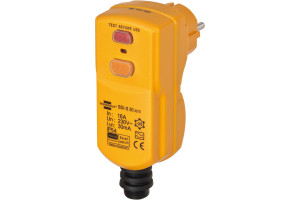 15422770 Вилка c УЗО, IP54 1290640 Brennenstuhl