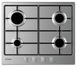 90604632 Встраиваемая электрическая варочная панель CHW6BRX 59x8x51 см 4 конфорки цвет нержавеющая сталь STLM-0303177 CANDY