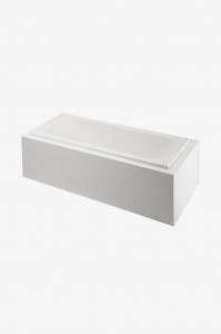 CLAT2L Классическая прямоугольная ванна размером 66 x 34 x 21 дюймов с левосторонним воздуховодом и сливом на конце Waterworks