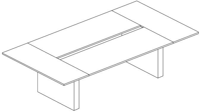 FERCIA Прямоугольный стол для совещаний Linea sun-id-1435730 - Вид №2