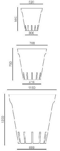 SPECIAL WOOD Кашпо для общественных мест с подсветкой sun-id-1457324 - Вид №1