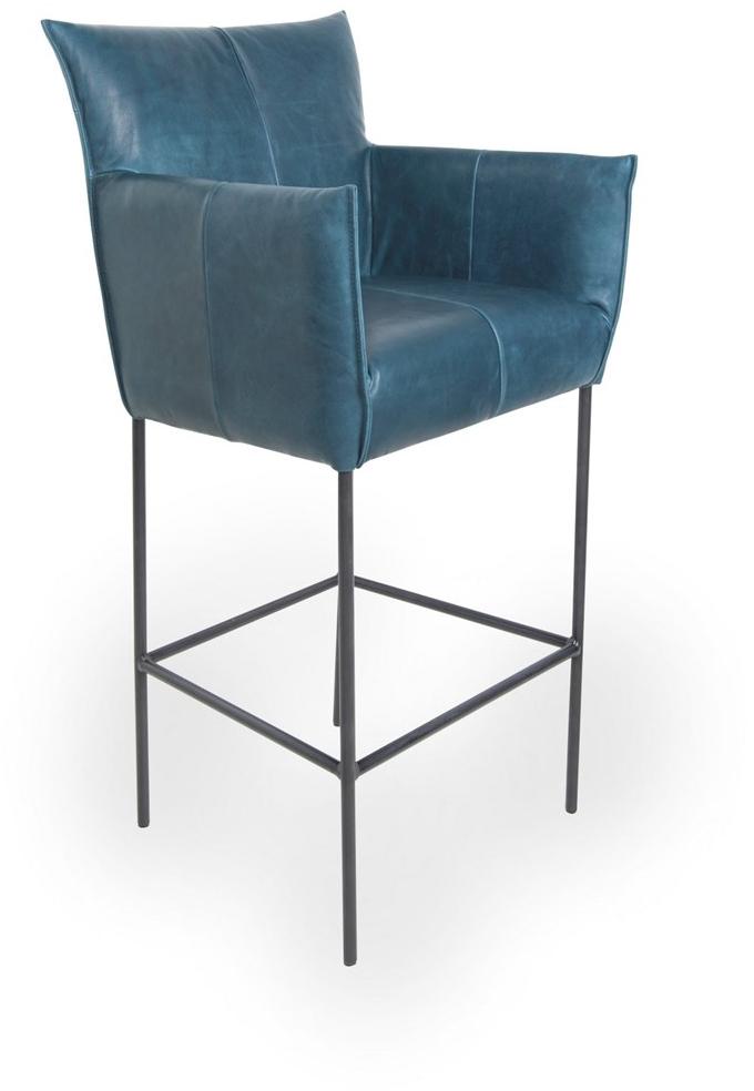 Jess Высокий кожаный табурет с подлокотниками Forward sun-id-1389532 - Вид №3