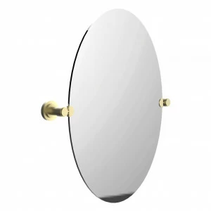 C32-506 C32-506 Зеркало 42x60см, поворотное овальное ГЛАДКАЯ ЗВЕЗДА Cristal & Bronze STAR LISSE