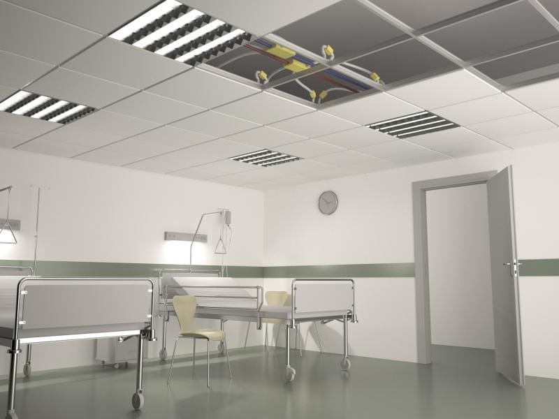 Стальные потолочные плитки RDZ B!KLIMAX+ A QUADROTTI ARCH-00061114