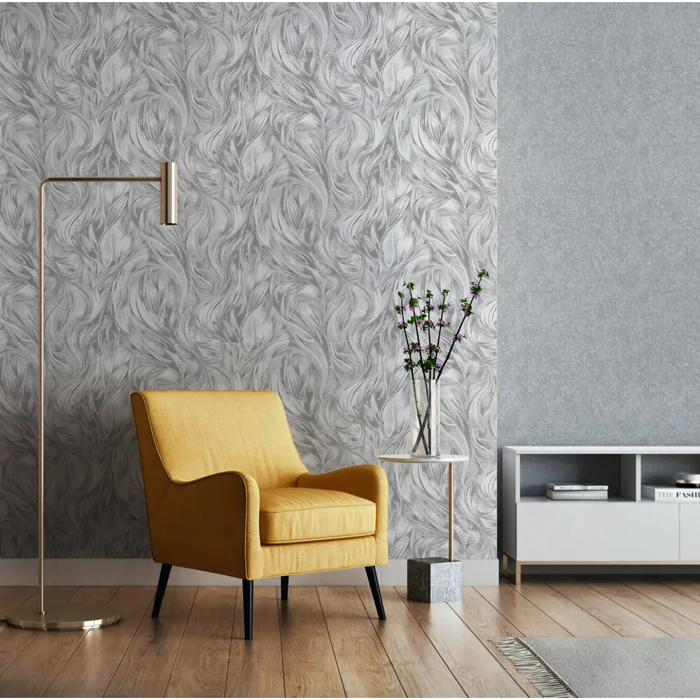 Обои флизелиновые New Age Miracle серые 1.06 м NA7228-95 STLM-2199144 - Вид №2