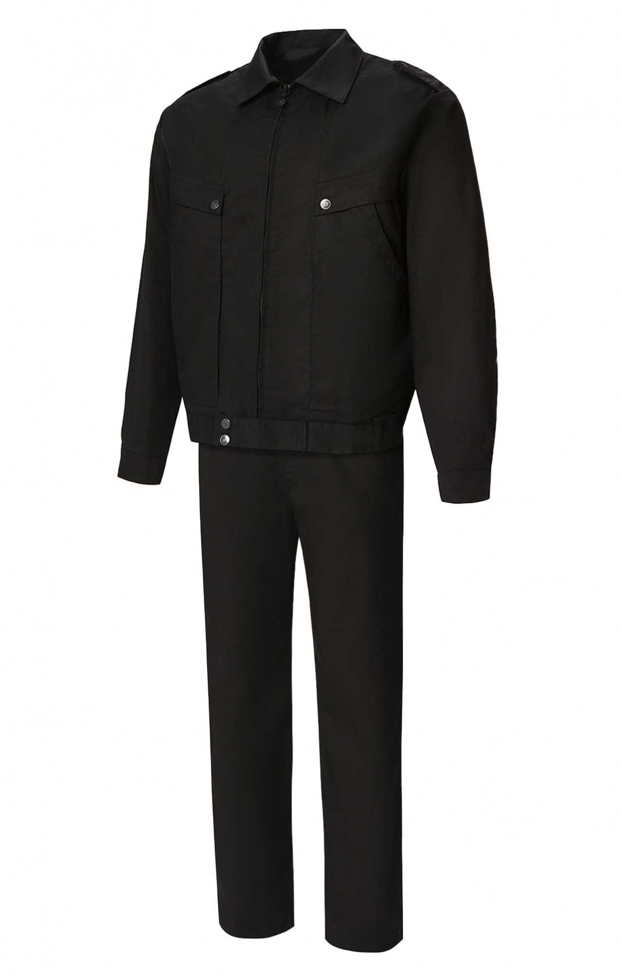 61513 Костюм "Страйк" летний черный  Одежда для охранных структур  размер 44-46/158-164 Спецодежда 