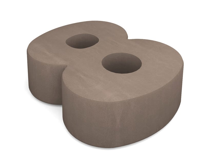 Пуф из искусственной кожи FIT INTERIORS NUMBERS ARCH-00132331 - Вид №8