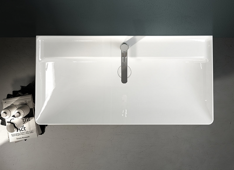 Y1EL01 Умывальник Canalgrande 100 Hatria  - Вид №2