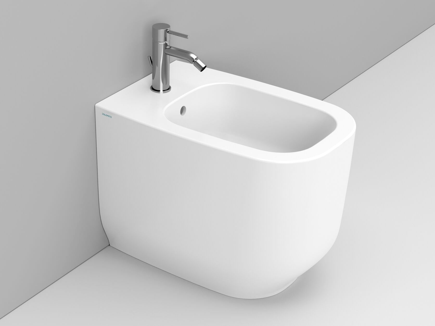 Керамическое напольное биде с переливом Ceramica Dolomite Alba ARCH-00129332