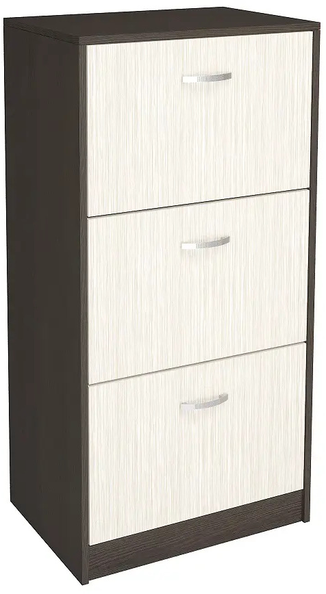 91536409 Шкаф для обуви Интерьер-центр 60x120x27 см ЛДСП цвет венге STLM-1076314