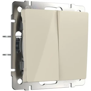 WERKEL Проходной выключатель 2-клавишный для управления светом из двух точек 85539932