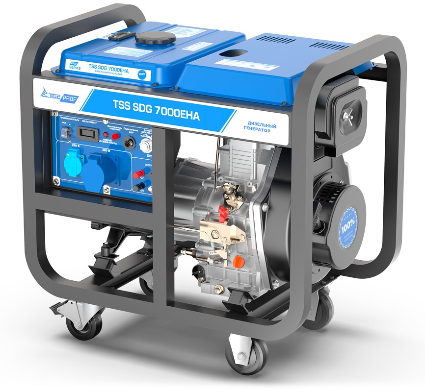 Электрогенератор  дизельный  ТСС SDG 7000EHA 5411131 STDN-0016737 - Вид №2